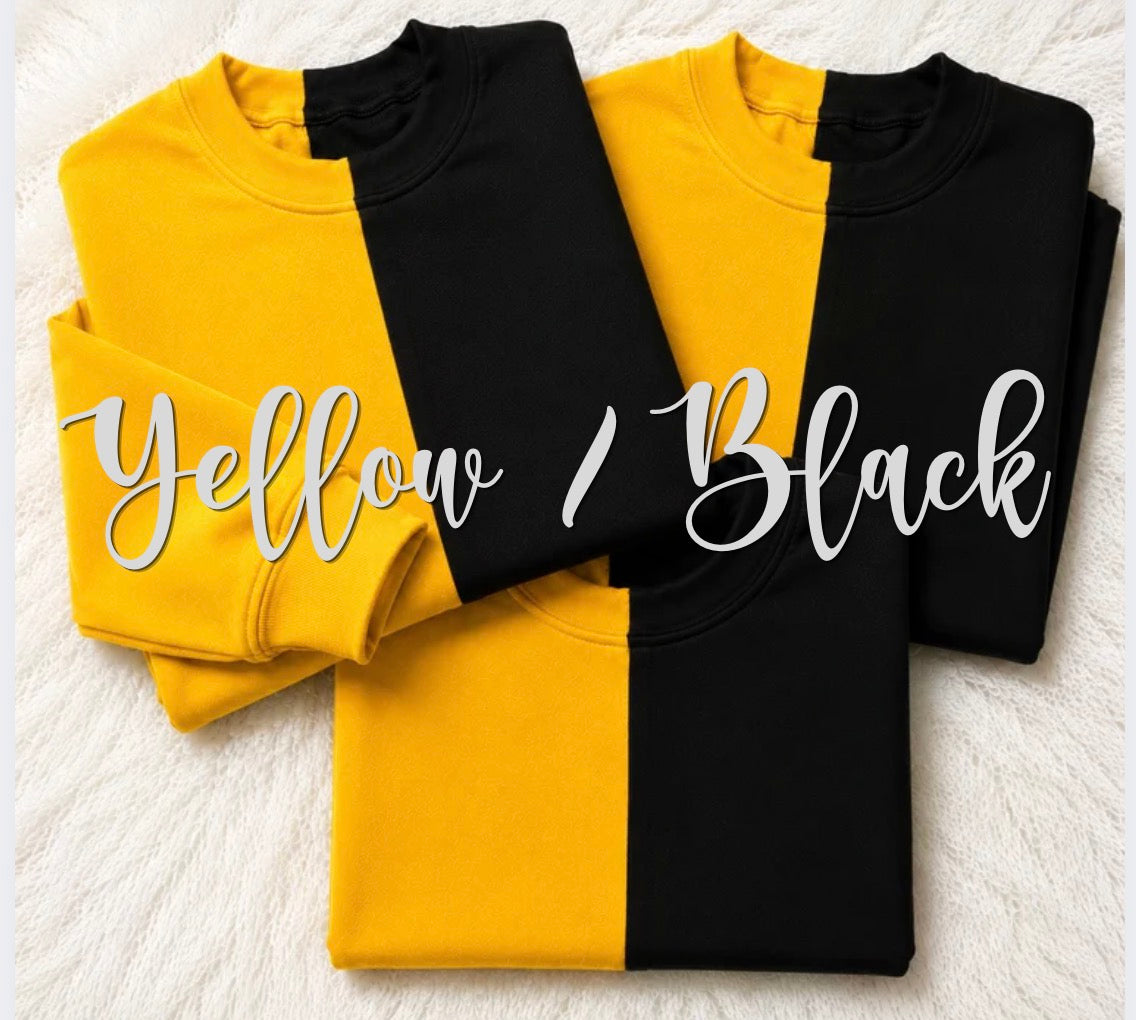 Split Color Crewnecks (WS)