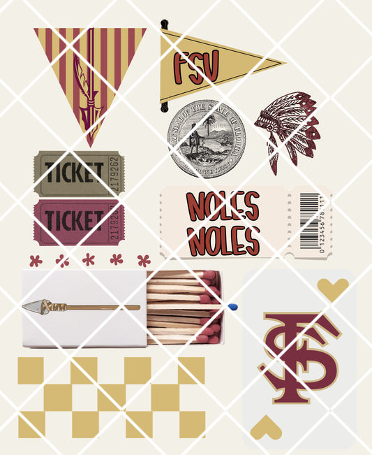 FSU MATCHBOX COLLAGE