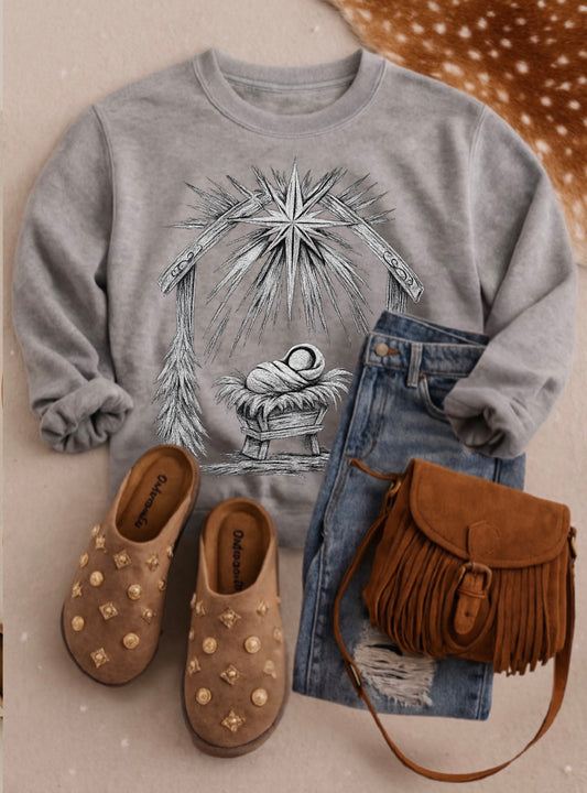 Silent night PNG sketch