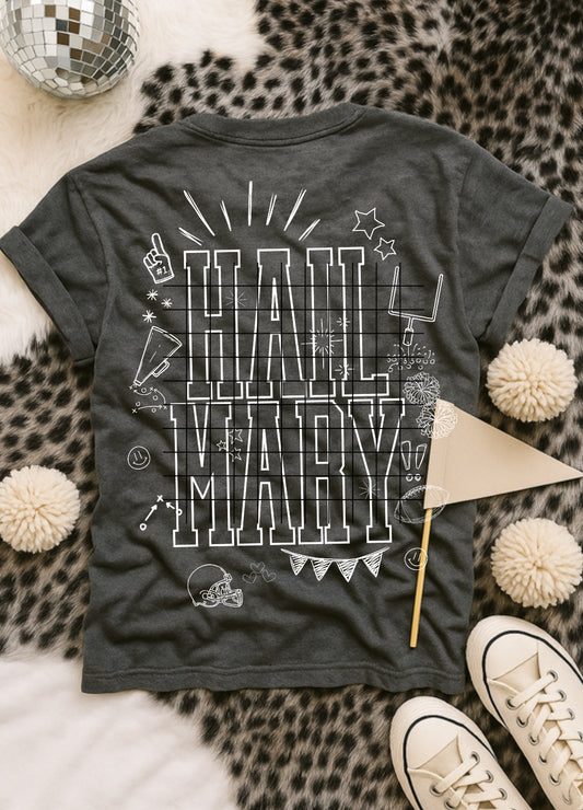 Hail Mary Doodle PNG (2 PNGs)