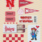 Nebraska Matchbox Collage