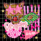 Pink preppy cougars