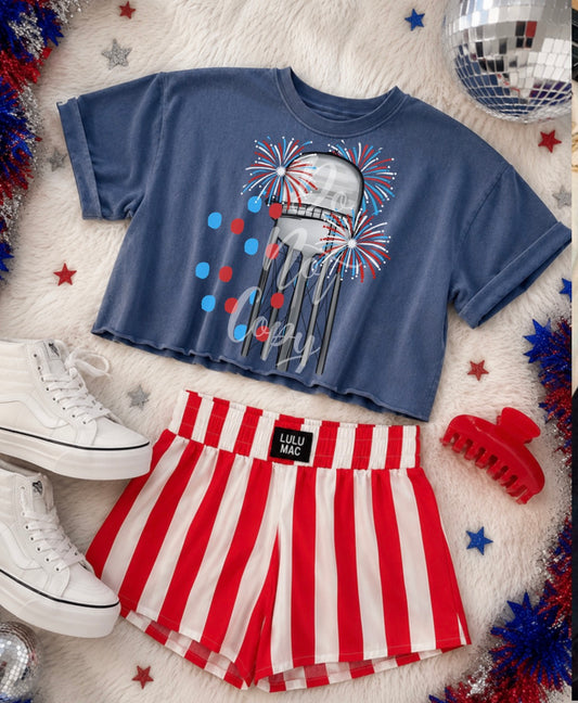 Red White Hometown PNG