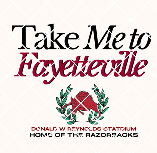 Take me to Fayetteville