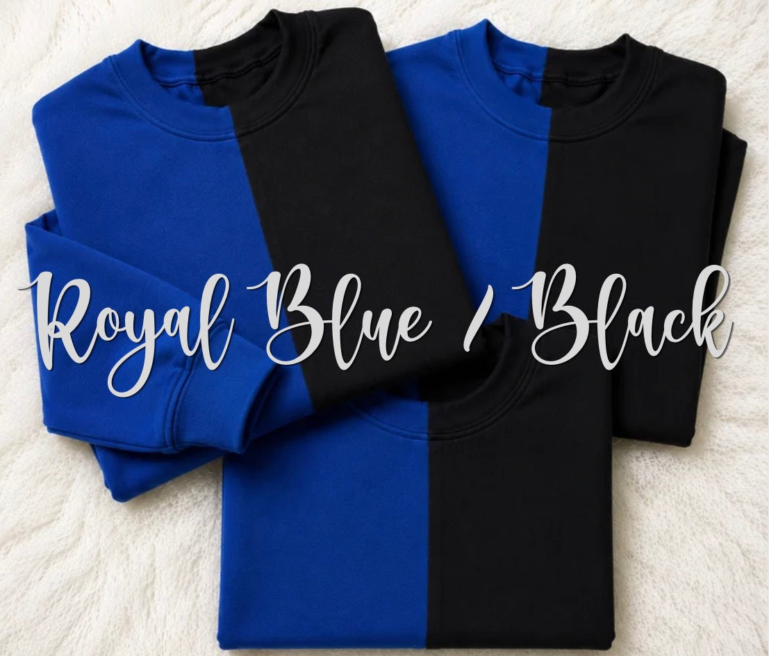Split Color Crewnecks (WS)