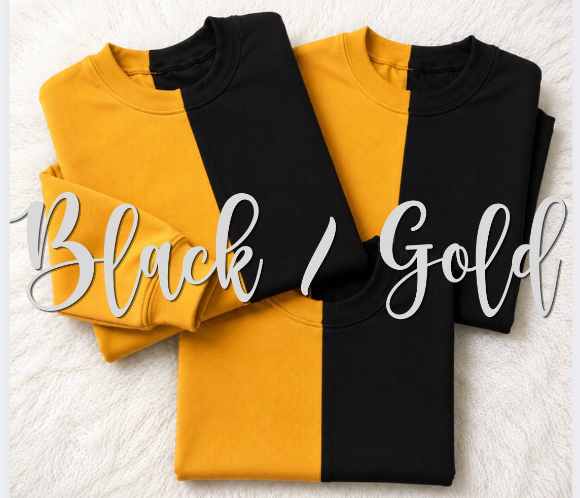 Split Color Crewnecks (WS)