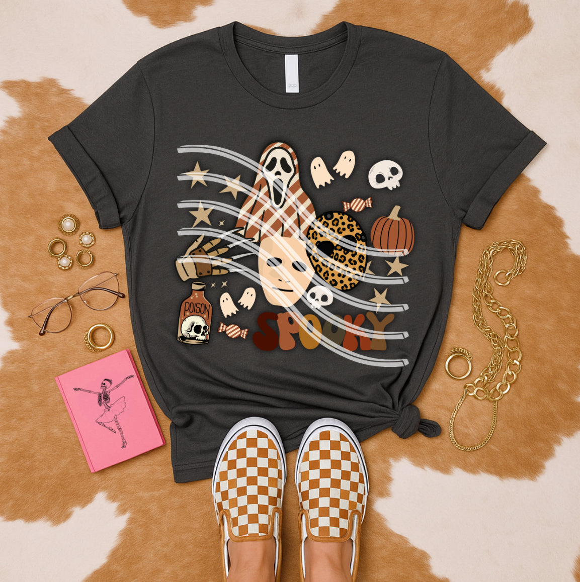 Spooky preppy Collage