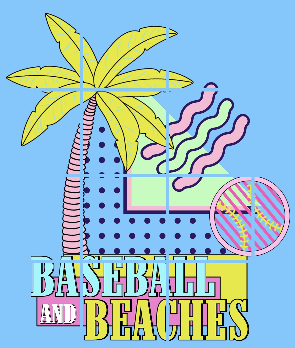 Baseball + Beaches PNG