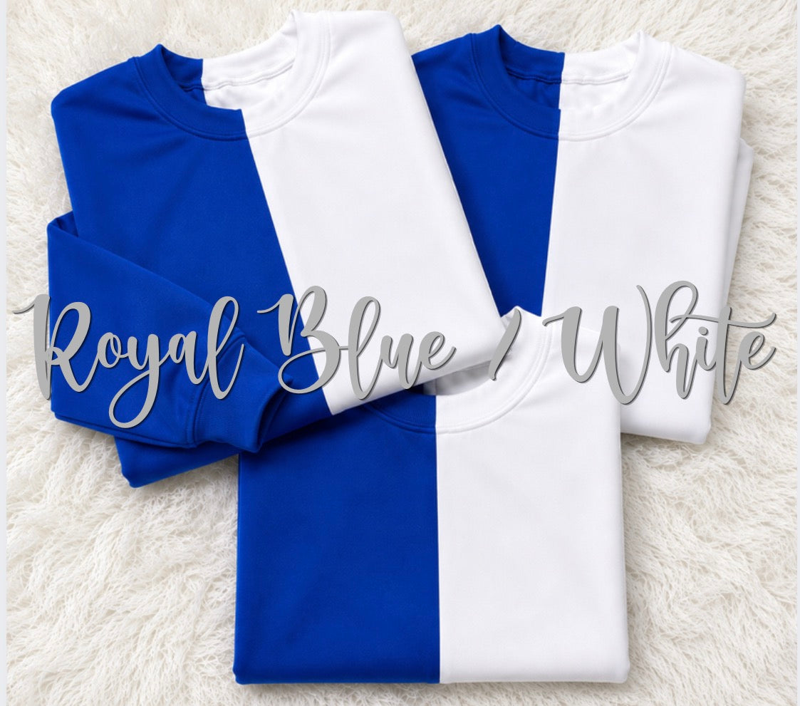 Split Color Crewnecks (WS)