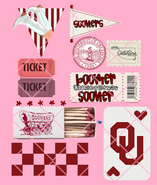 Sooners Matchbox collage
