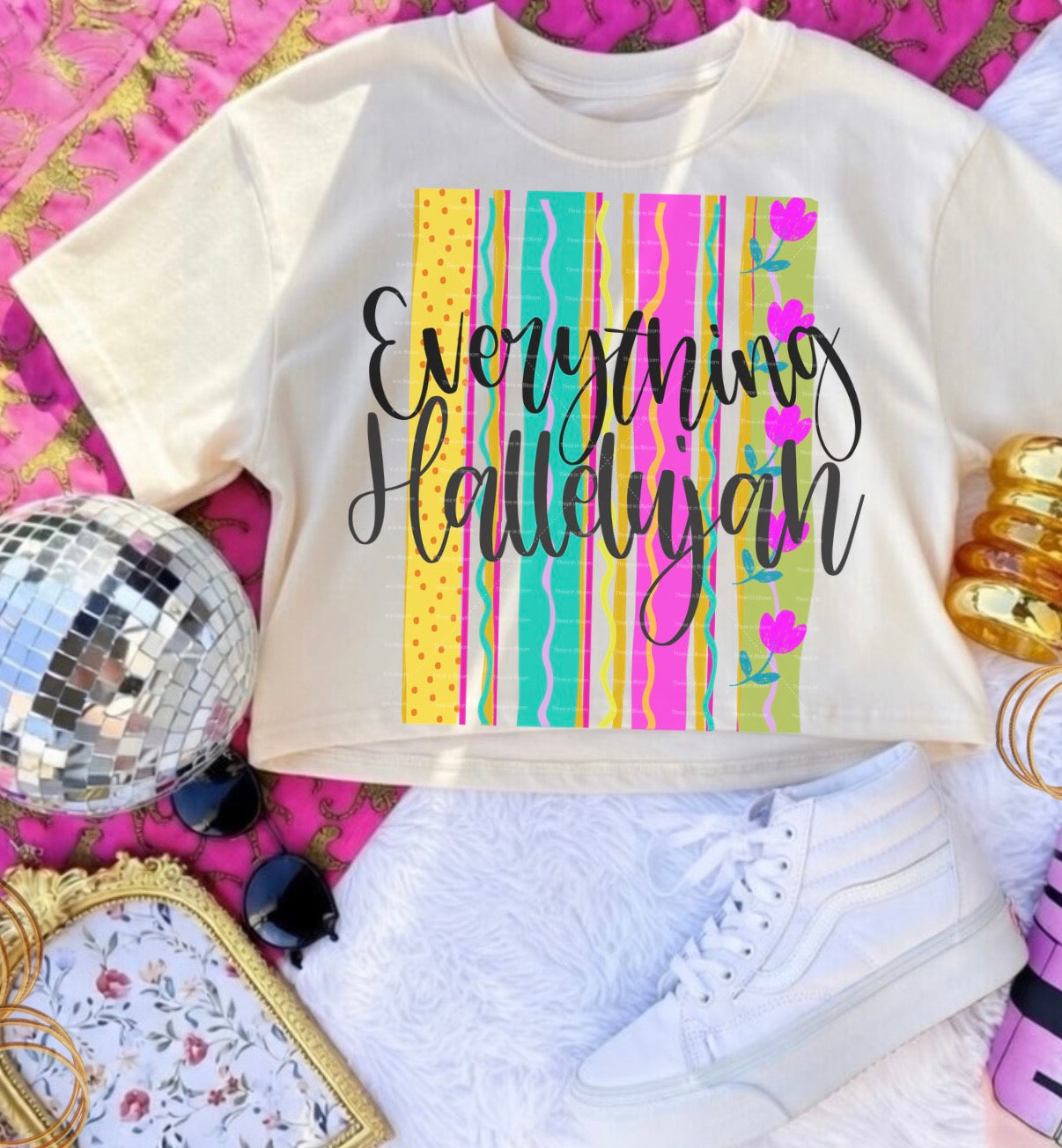 Everything Hallelujah Preppy Stripe