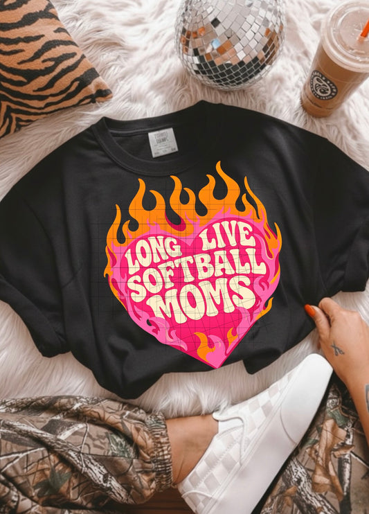 Long live softball moms PNG