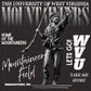 WVU monochrome halftone
