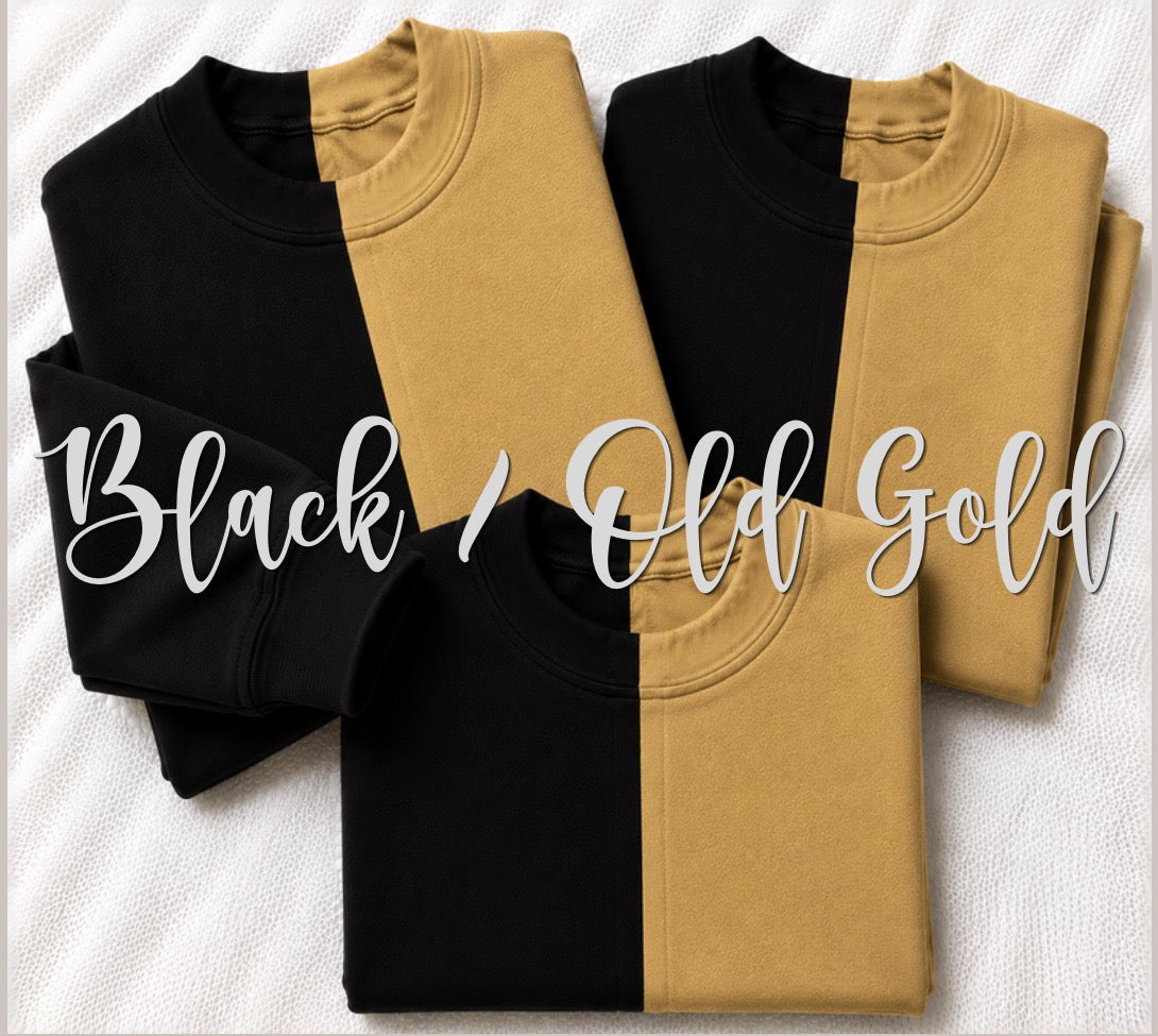 Split Color Crewnecks (WS)