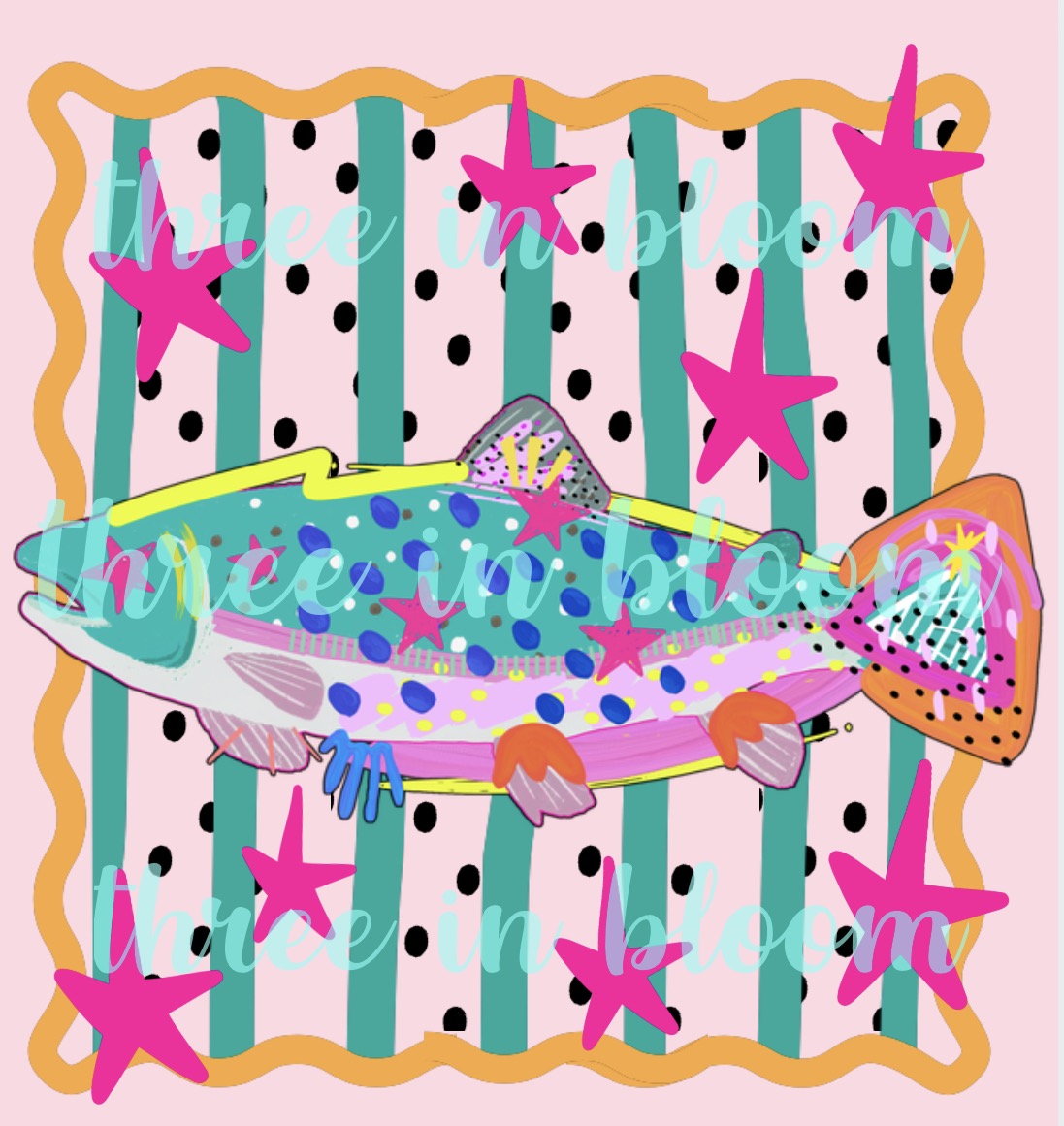 Speckle fish PNG