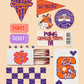 Clemson Matchbox collage