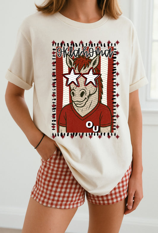 Mascot doodle OK SOONERS