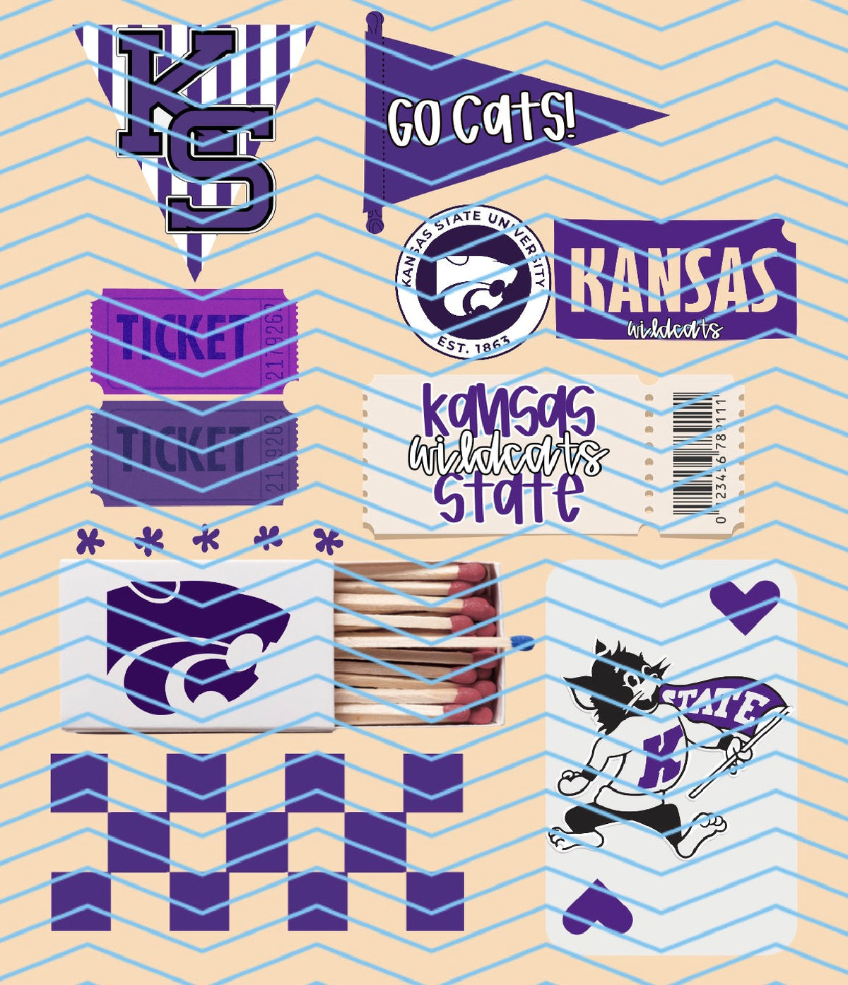 Wildcats KS Matchbox