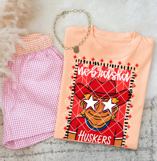 Doodle mascot huskers