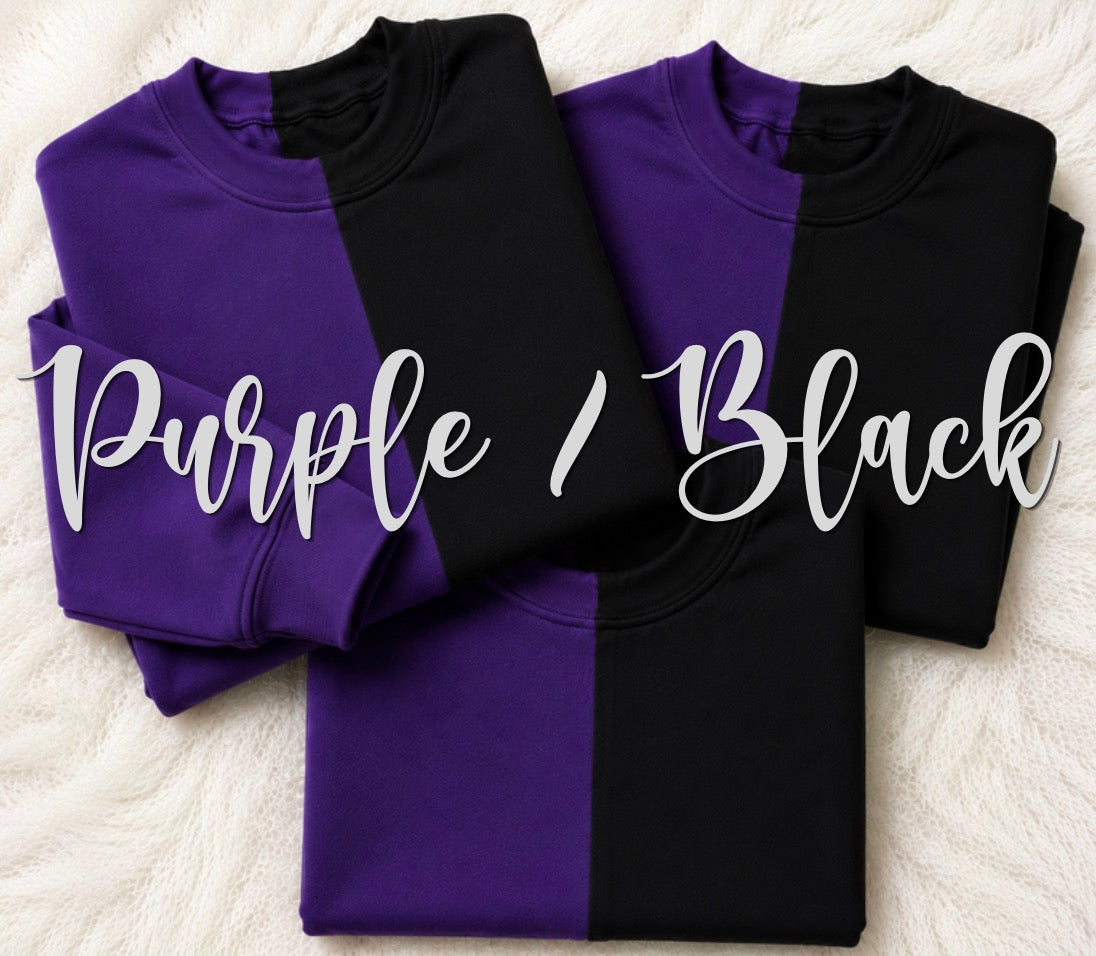 Split Color Crewnecks (WS)