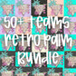 Retro palm bundle
