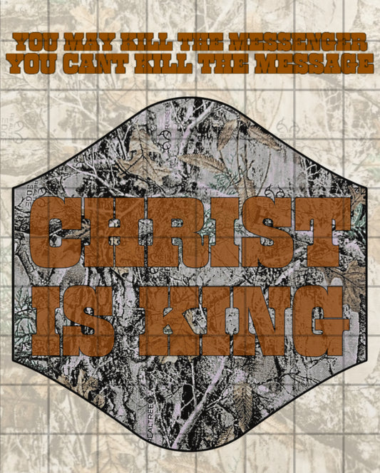 Christ is King Vintage Camo (2 PNGs!)