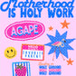 Motherhood x Holy Work PNG