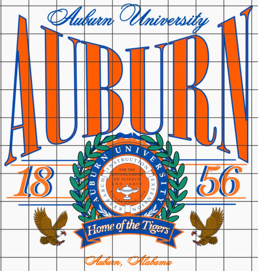 A U Vintage PNG