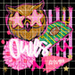 Pink preppy owls