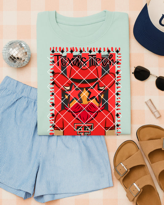 Mascot doodle tx tech