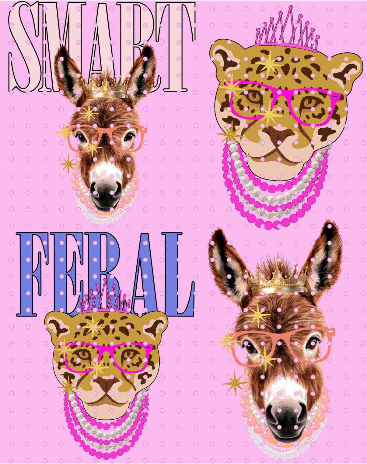 Smarty donkey PNG
