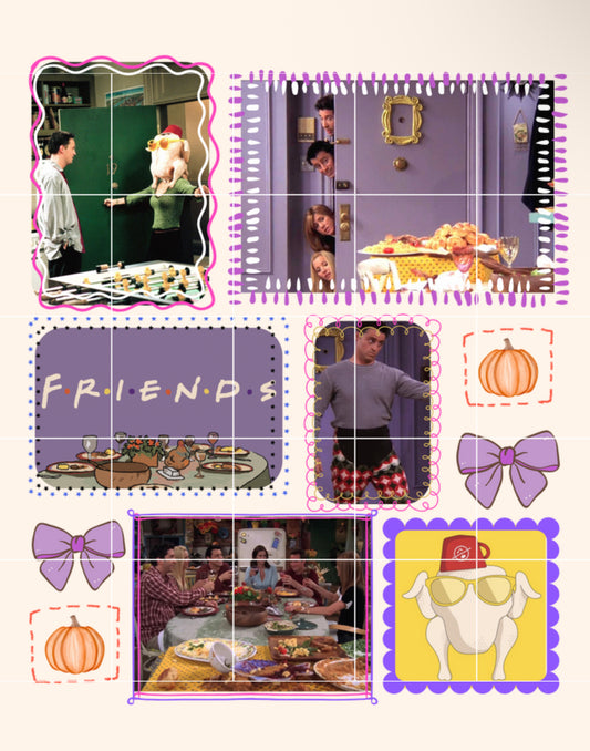 Friends frame PNG