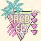 Retro palms rebels
