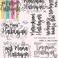 Hallelujah Bundle (6 orginal PNGs / 4 variants - 9 total digitals)