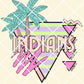 Retro palm Indians
