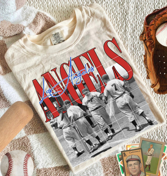 Angels Baseball 90s aesthetic