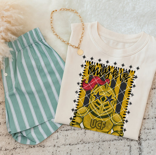 Mascot doodle knights