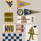 WVU Matchbox collage