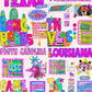 Preppy Doodle Bundle Collage