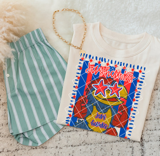 Mascot doodle Jayhawks