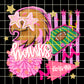 Pink preppy Hawks