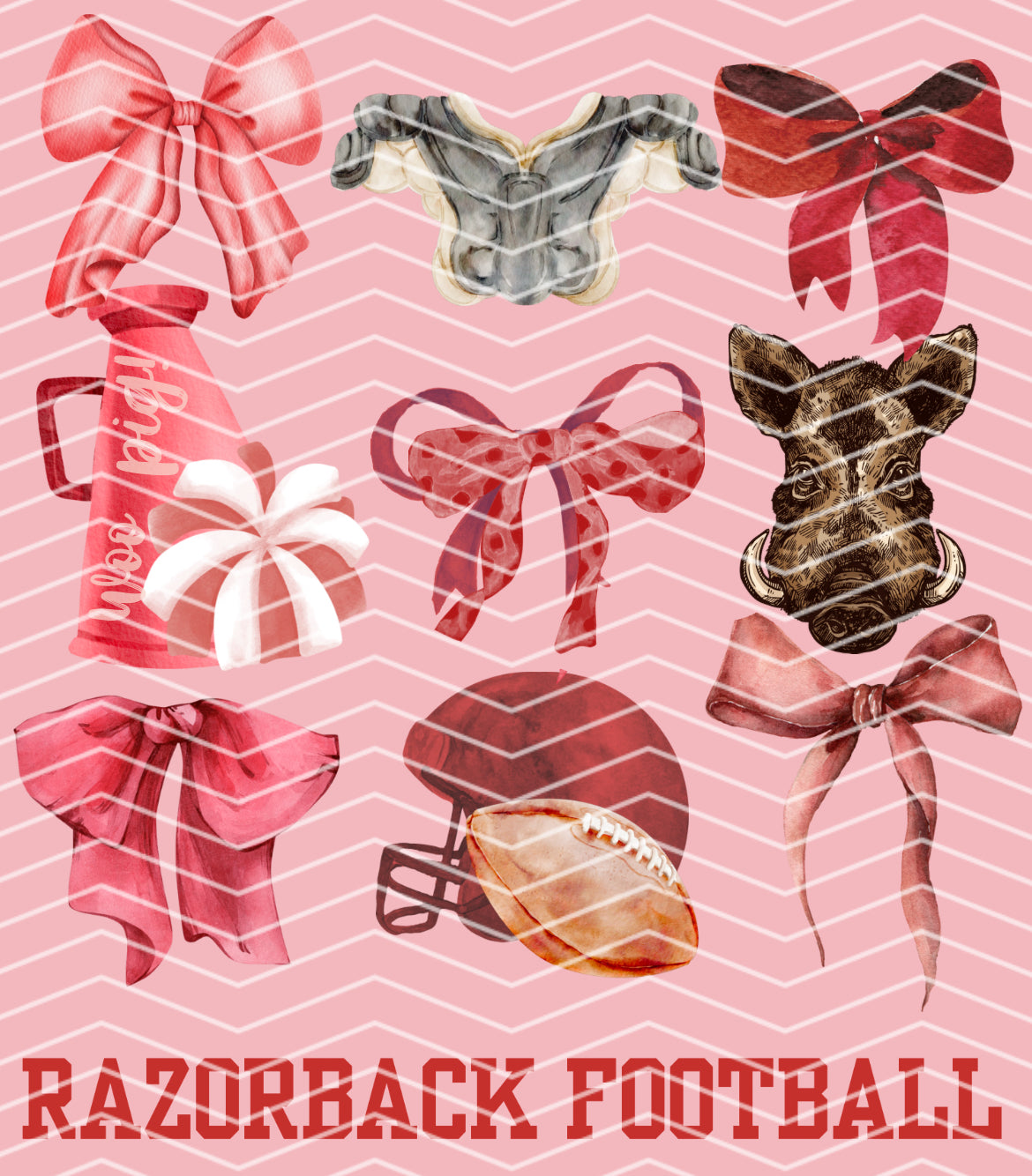 Razorback football PNG