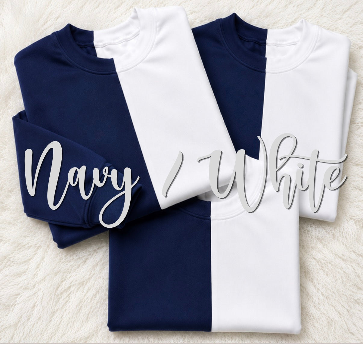 Split Color Crewnecks (WS)