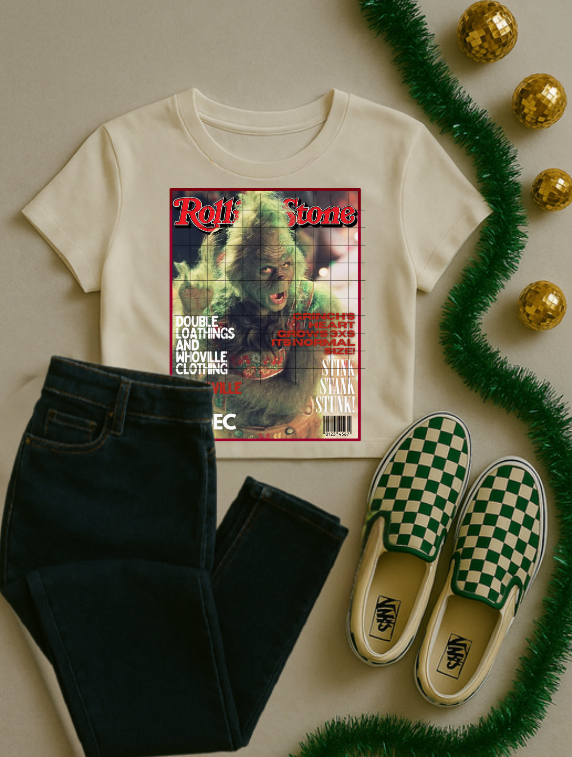 Rolling Stone green man