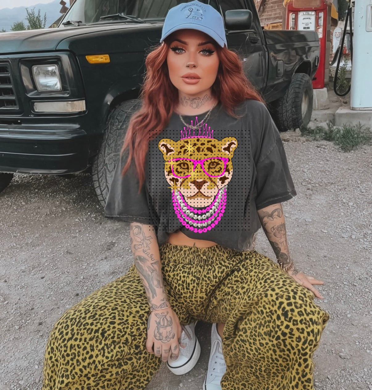 Boujee Cheetah PNG
