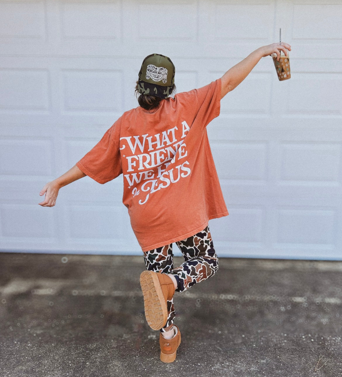 Tie waist Jogger x Duck Camo