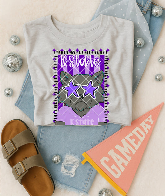 Mascot doodle K state