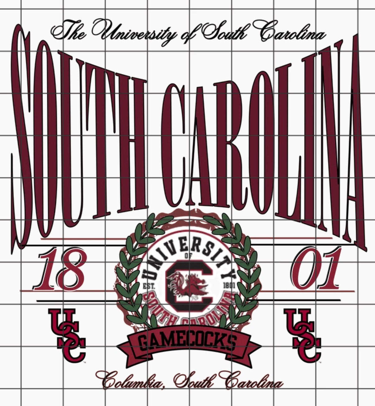U S C Vintage PNG