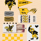 Hawkeyes matchbox collage