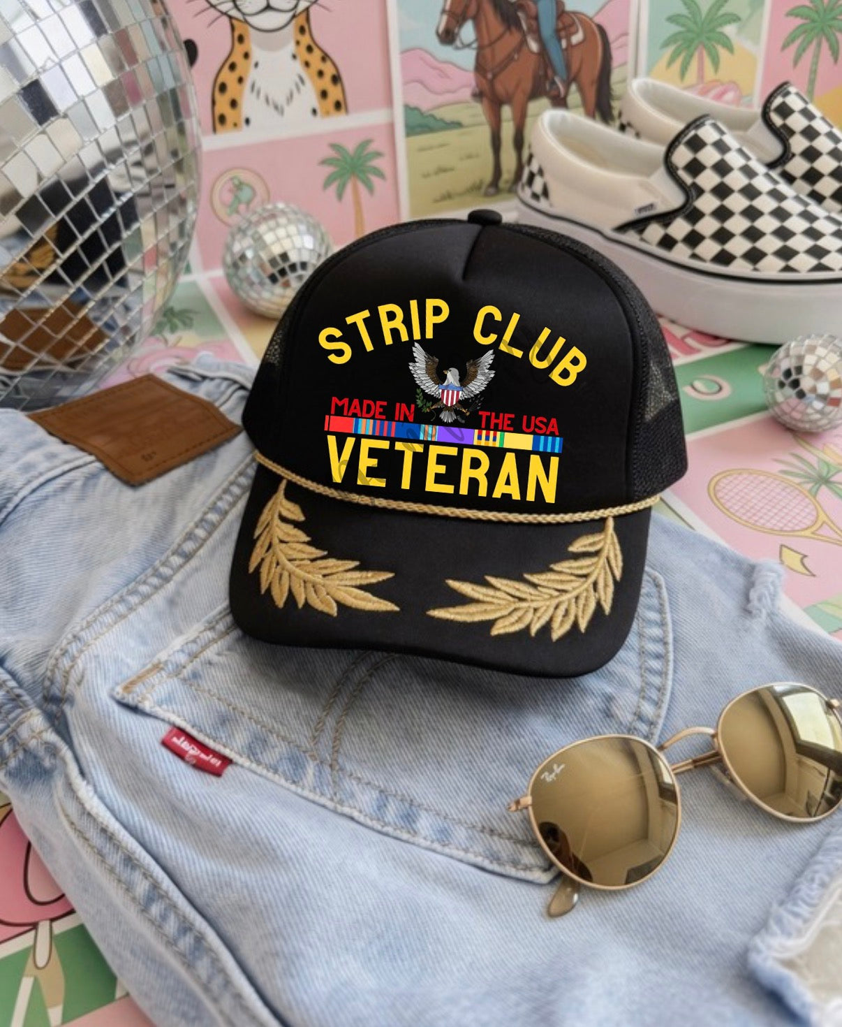 Strip Club Vet png (hat or tshirt sizing)